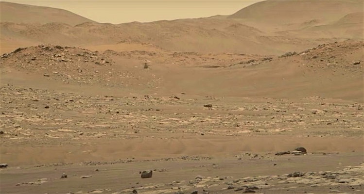 Watch Ingenuity Mars Helicopter Soar in Amazing New Videos From Perseverance Rover