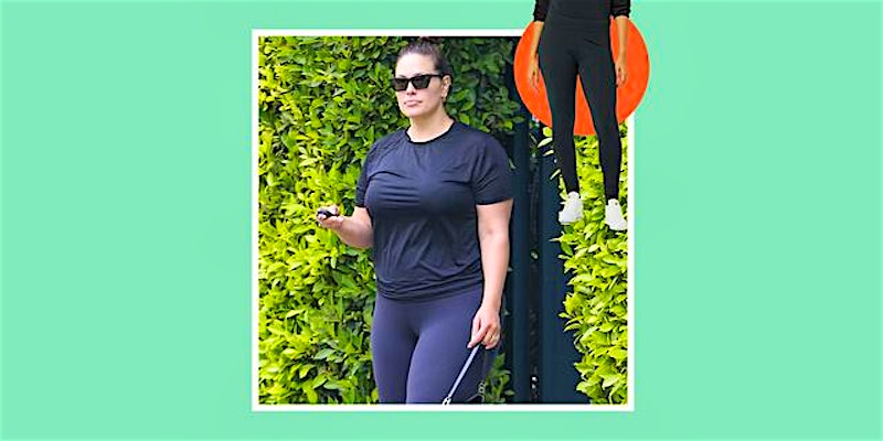 Ashley Graham Just Said She's Obsessed With These Size-Inclusive Amazon Leggings 