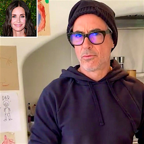Robert Downey Jr. Supports Courteney Cox's Home-Care Collection: 'You Too May Become Obsessed'
