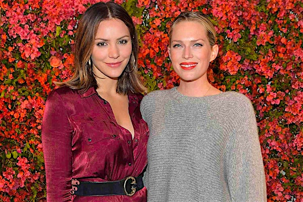 Erin Foster Jokes About Working Out with Stepmom Katharine McPhee in Planking Photo with Sister Jordan