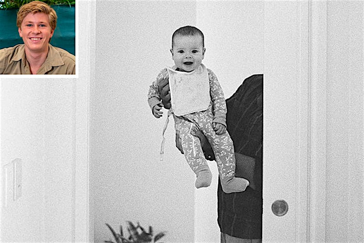 Robert Irwin Shares Adorable Photo of Baby Niece Grace Warrior Smiling at Herself in the Mirror
