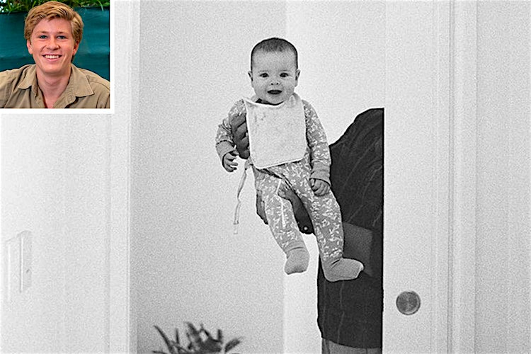 Robert Irwin Shares Adorable Photo of Baby Niece Grace Warrior Smiling at Herself in the Mirror